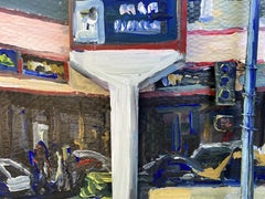 Mini Mall, Malerei, Acryl auf Sonstiges