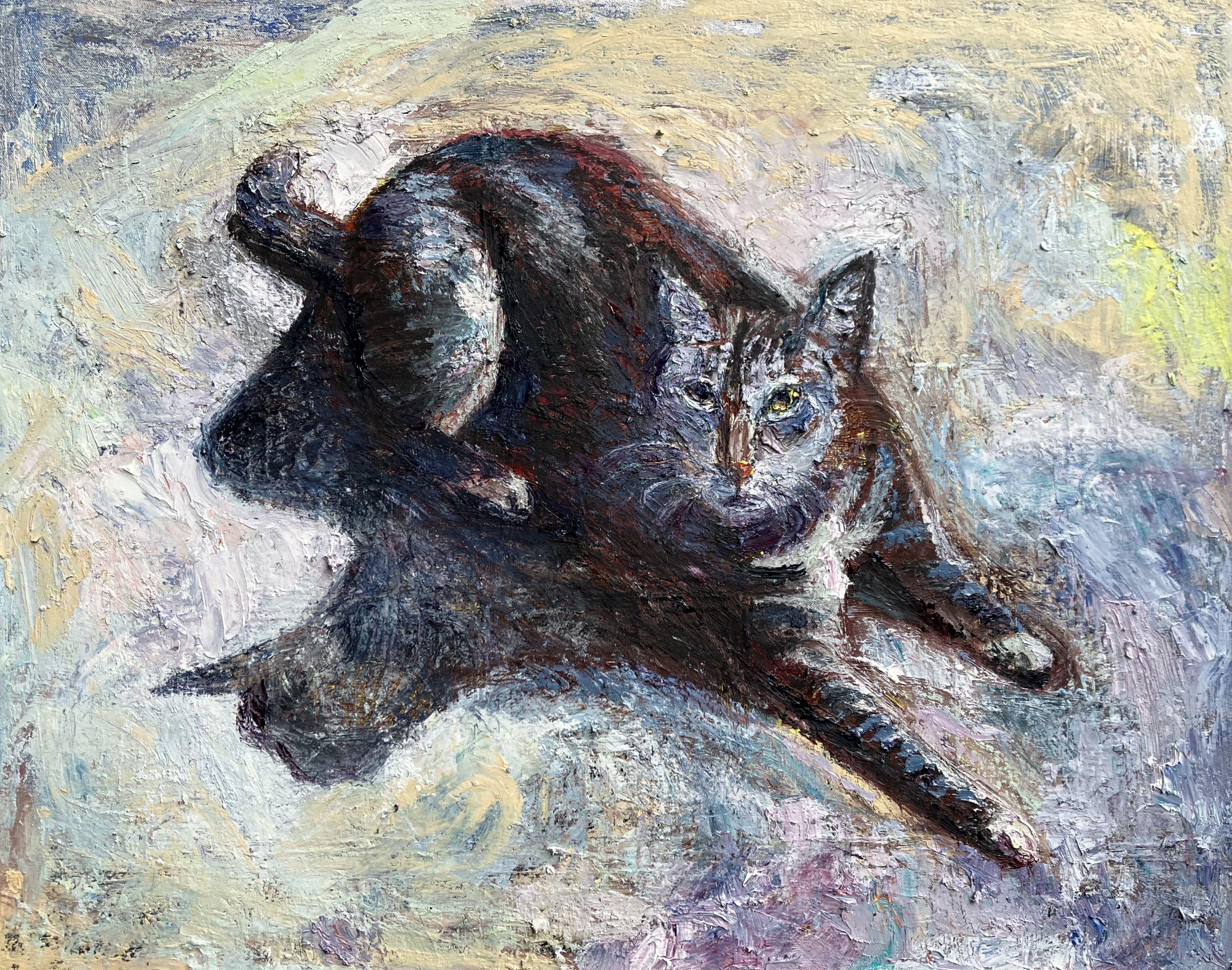 Plata al sol nº 2, Pintura, Óleo sobre lienzo - Art de John Kilduff