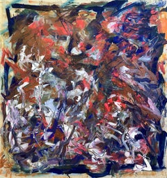 Abstracto sin título nº 4, Pintura, Acrílico sobre lienzo