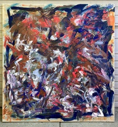 Abstracto sin título nº 4, Pintura, Acrílico sobre lienzo