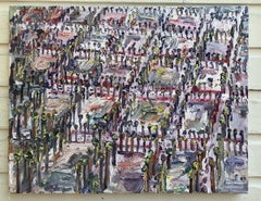 Los Angeles 114 degrees, Painting, Oil on Canvas