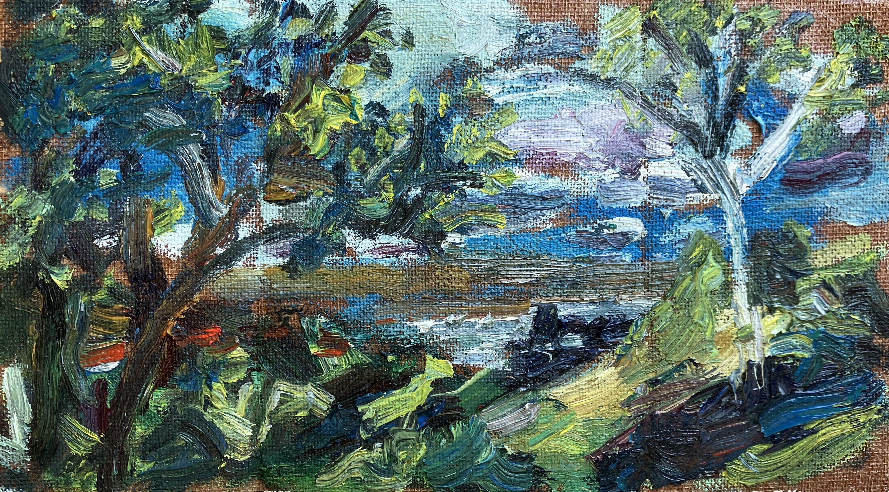 Paisaje nº 3, Pintura, Óleo sobre Otro - Art de John Kilduff