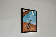 Poolside, Gemälde, Öl auf Leinwand