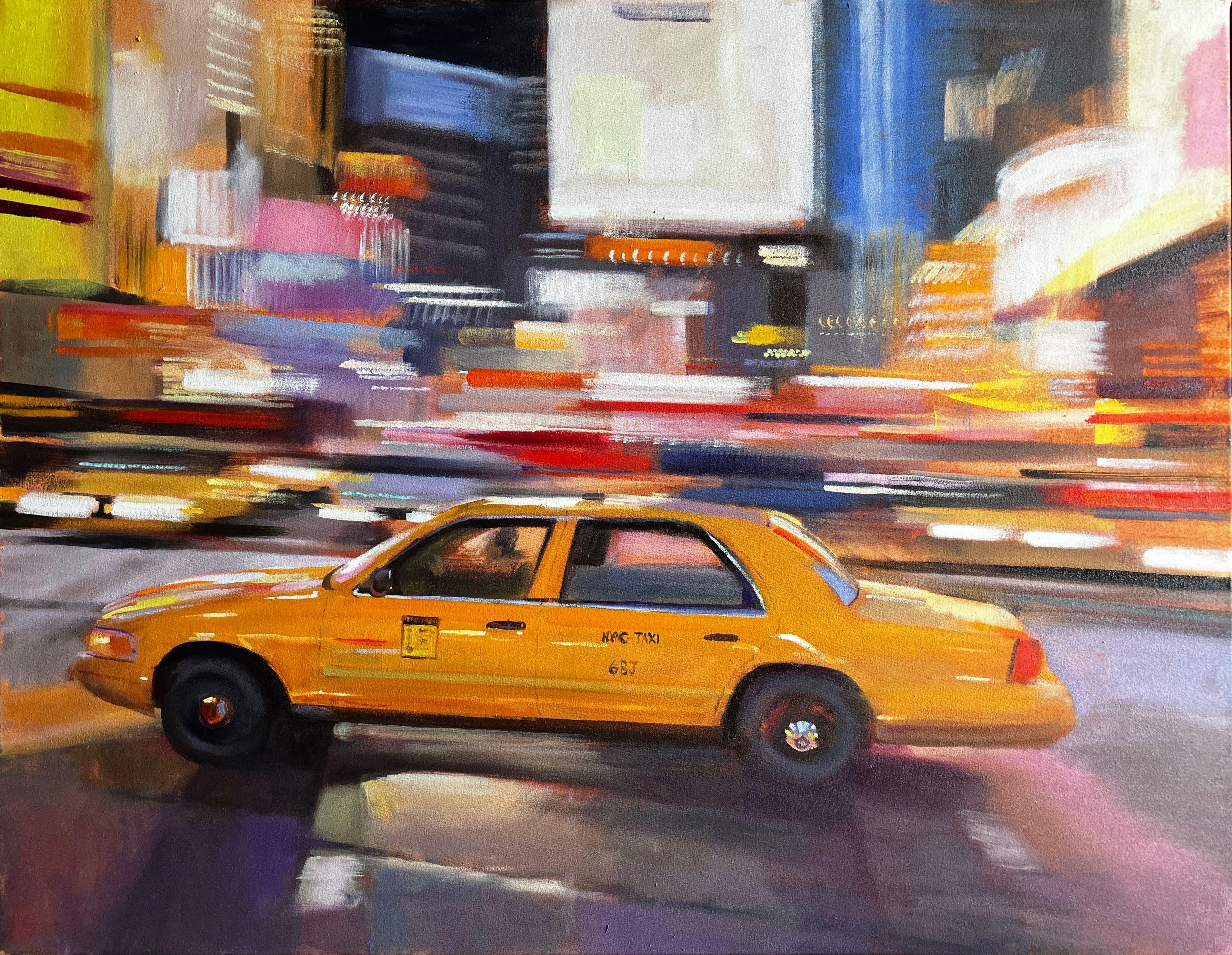 urban 2, Painting, Oil on Canvas - Art by John Welsh
