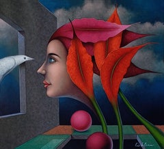 ENCOUNTER V, Pittura, Olio su tela