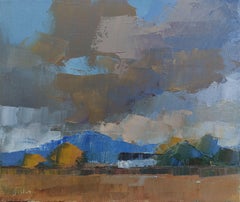 Paisaje de otoño, Pintura, Óleo sobre lienzo