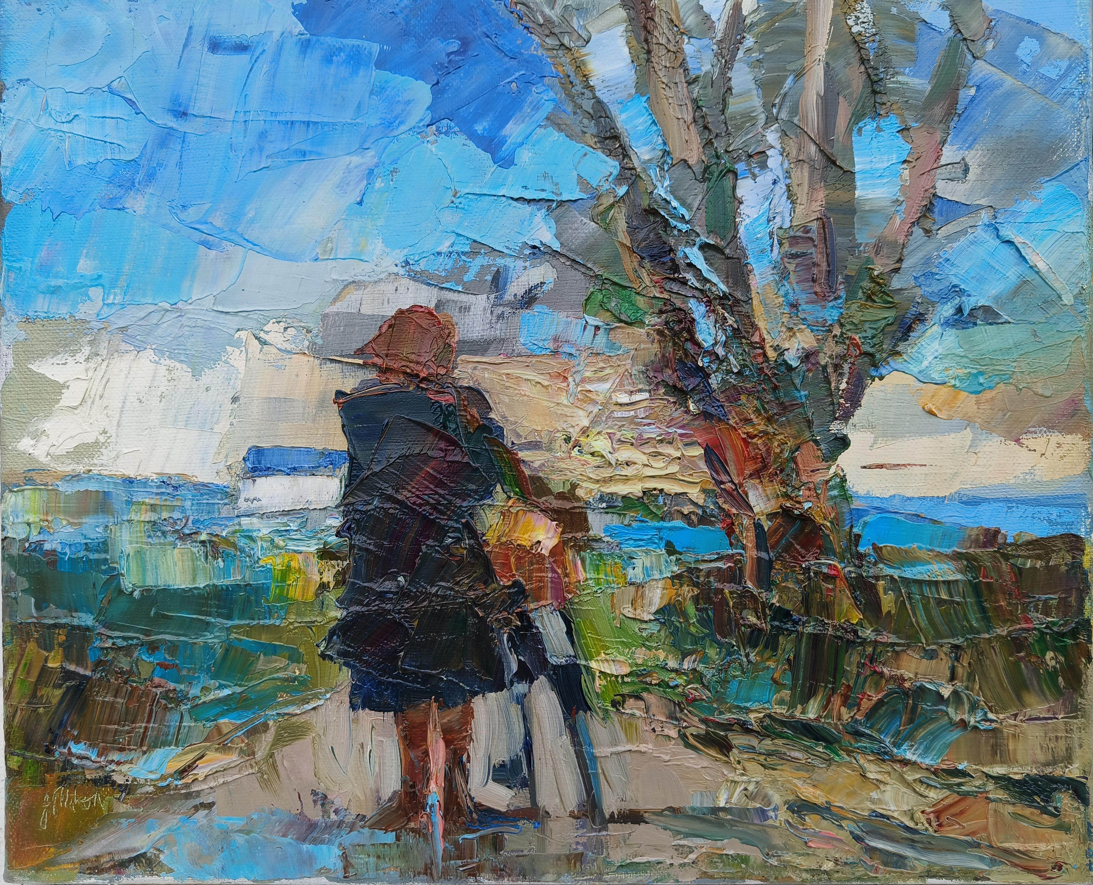 Nearly there, Painting, Oil on Canvas