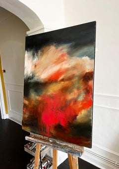 Fire Hills, Pittura, Olio su tela