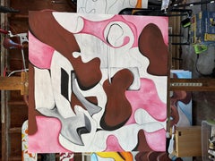 Jellyroll, Gemälde, Öl auf Leinwand