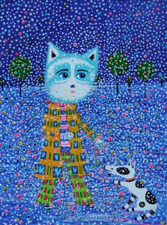 Johnny Lovecoat, Pittura, Acrilico su tela
