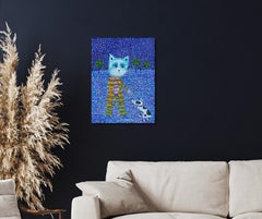 Johnny Lovecoat, Pittura, Acrilico su tela