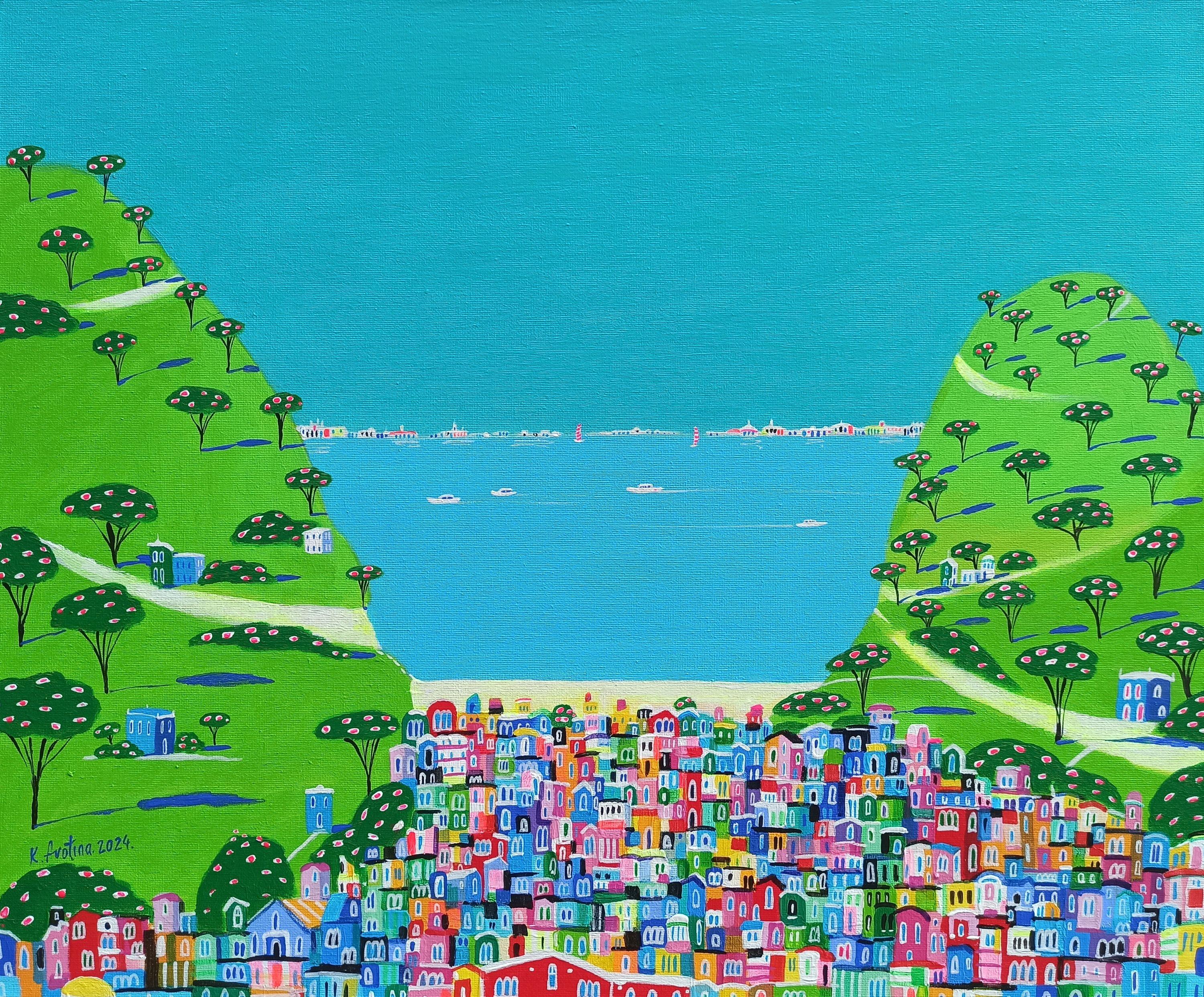 A Sense Of Joy, Painting, Acrylic on Canvas