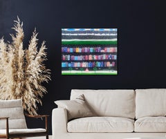 Las capas de un sueño, pintura, acrílico sobre lienzo