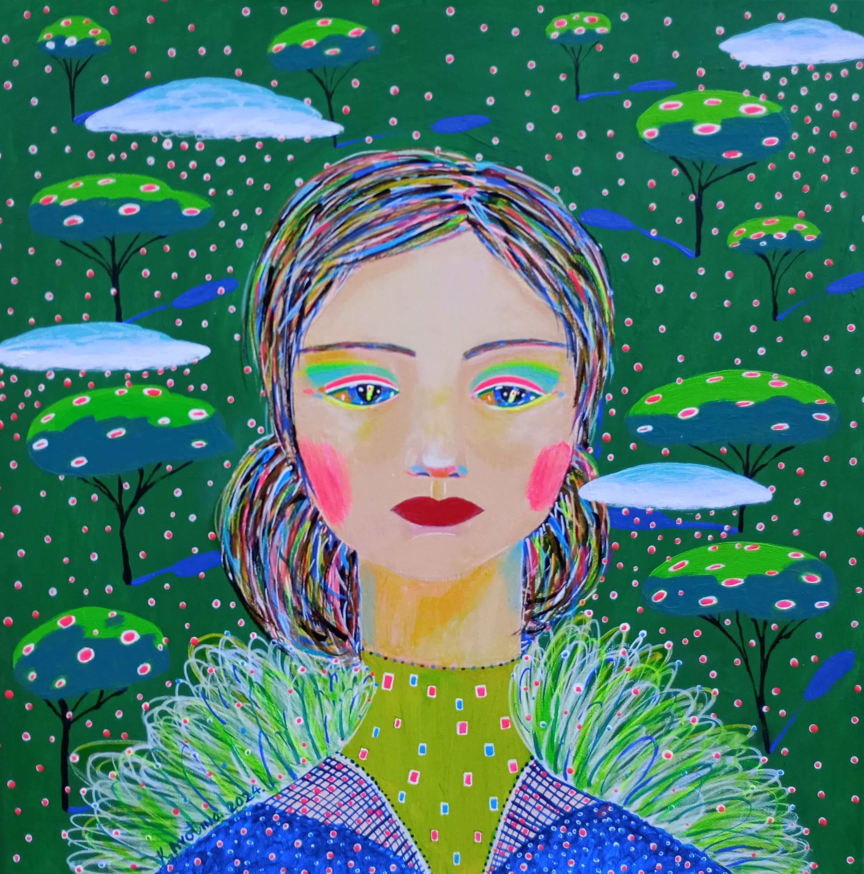Echoes Of The Earth, Painting, Acrylic on Canvas
