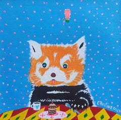 Hurry Up, Josephine!, Painting, Acrylic on Canvas
