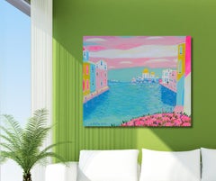 Venice Stole My Heart, Painting, Acrylic on Canvas