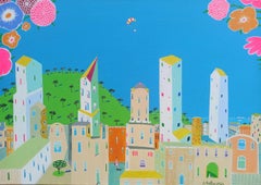 Manchmal passieren Dinge, Gemälde, Acryl auf Leinwand