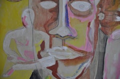 Ancestral Manifestation, Painting, Acrylic on Wood Panel