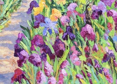 Summer Blooms, Painting, Oil on Canvas