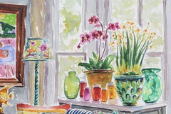 The Siesta, Painting, Watercolor on Paper