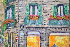 An Evening In Barcelona, Painting, Oil on Canvas