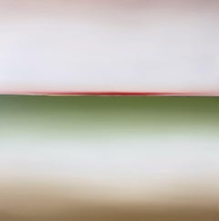 Peinture originale « DEEP INSIDE 108 » représentant un coucher de soleil moderne, Peinture, huile sur toile