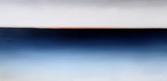Large sunset oil painting DEEP INSIDE 111, Painting, Oil on Canvas