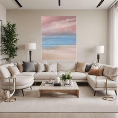 Modern abstract oil painting DEEP INSIDE 43, Painting, Oil on Canvas