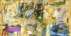 dessins d'enfants, Painting, Oil on Canvas