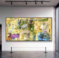 dessins d'enfants, Painting, Oil on Canvas