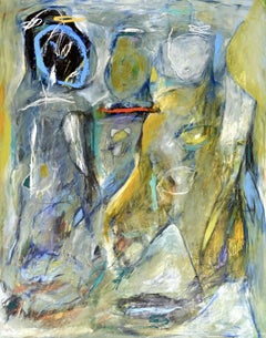 the 3 conspirationists, Painting, Oil on Canvas