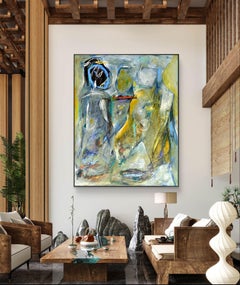 the 3 conspirationists, Painting, Oil on Canvas