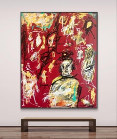 Le solitaire, Peinture, Huile sur toile