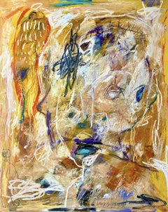 The transparent man, Painting, Oil on Canvas