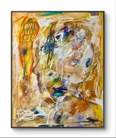 The transparent man, Painting, Oil on Canvas