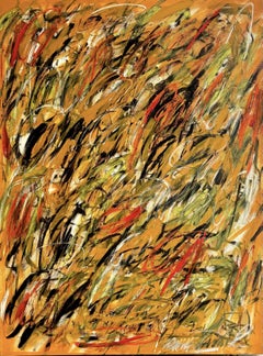 Poeme mandarine, Painting, Oil on Canvas