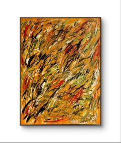 Poeme mandarine, Painting, Oil on Canvas