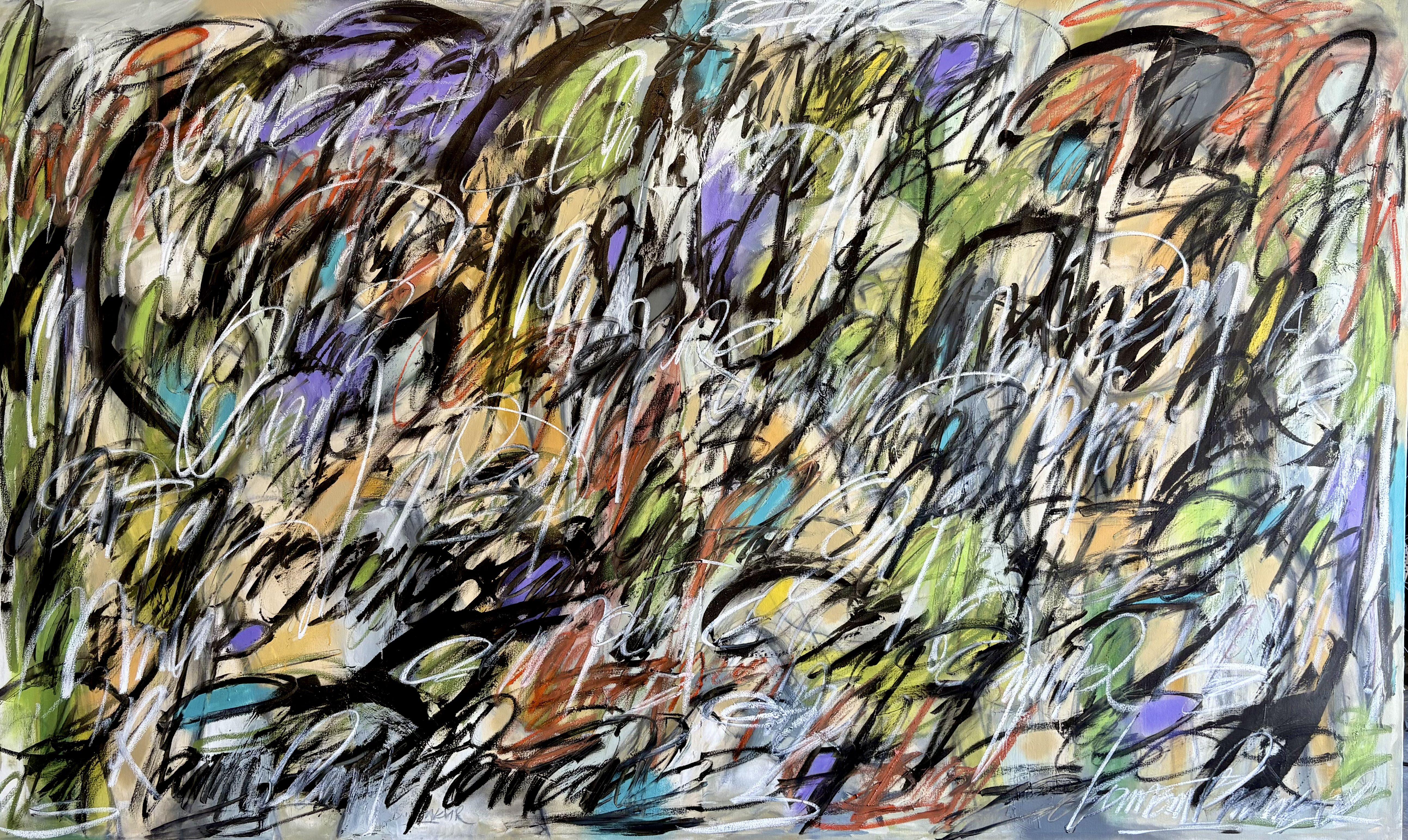 Life writtings, Painting, Oil on Canvas