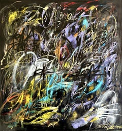 Graffiiti revival, Painting, Oil on Canvas