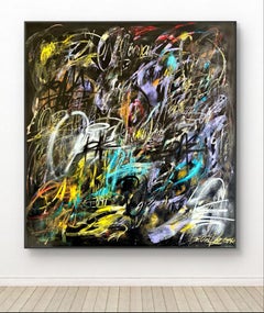 Graffiiti revival, Painting, Oil on Canvas