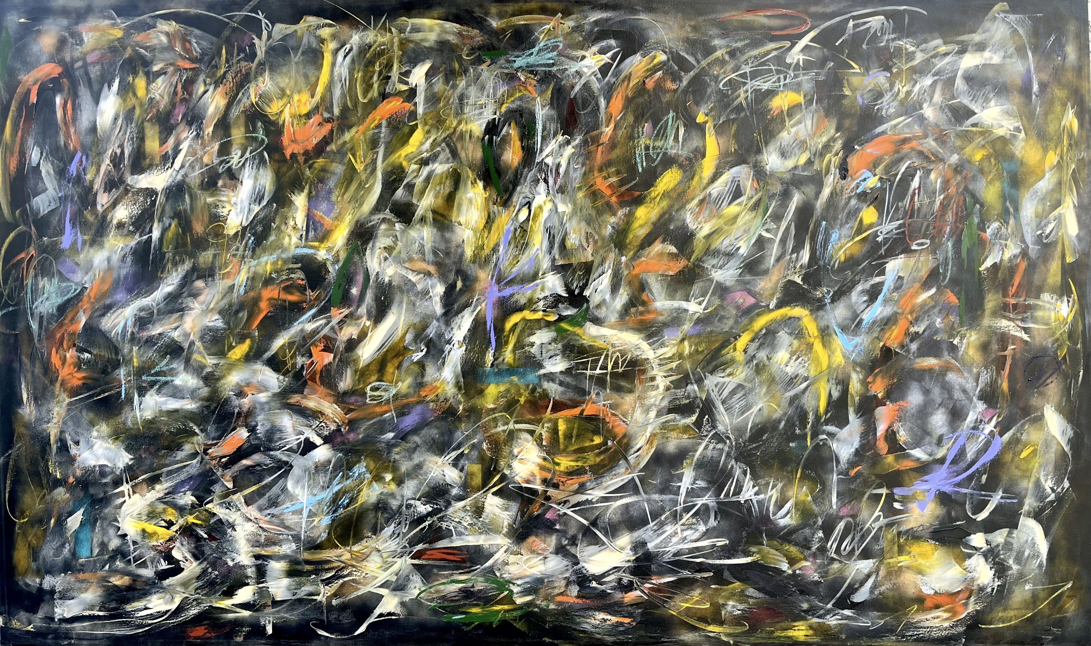 au tableau, Painting, Oil on Canvas