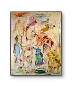 mom i had a weird dream, Painting, Oil on Canvas
