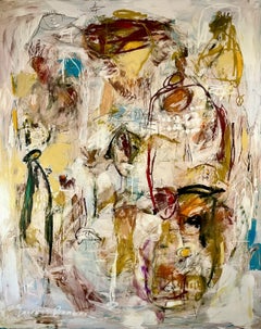 Expressions de l'enfant intérieur, Peinture, Huile sur toile