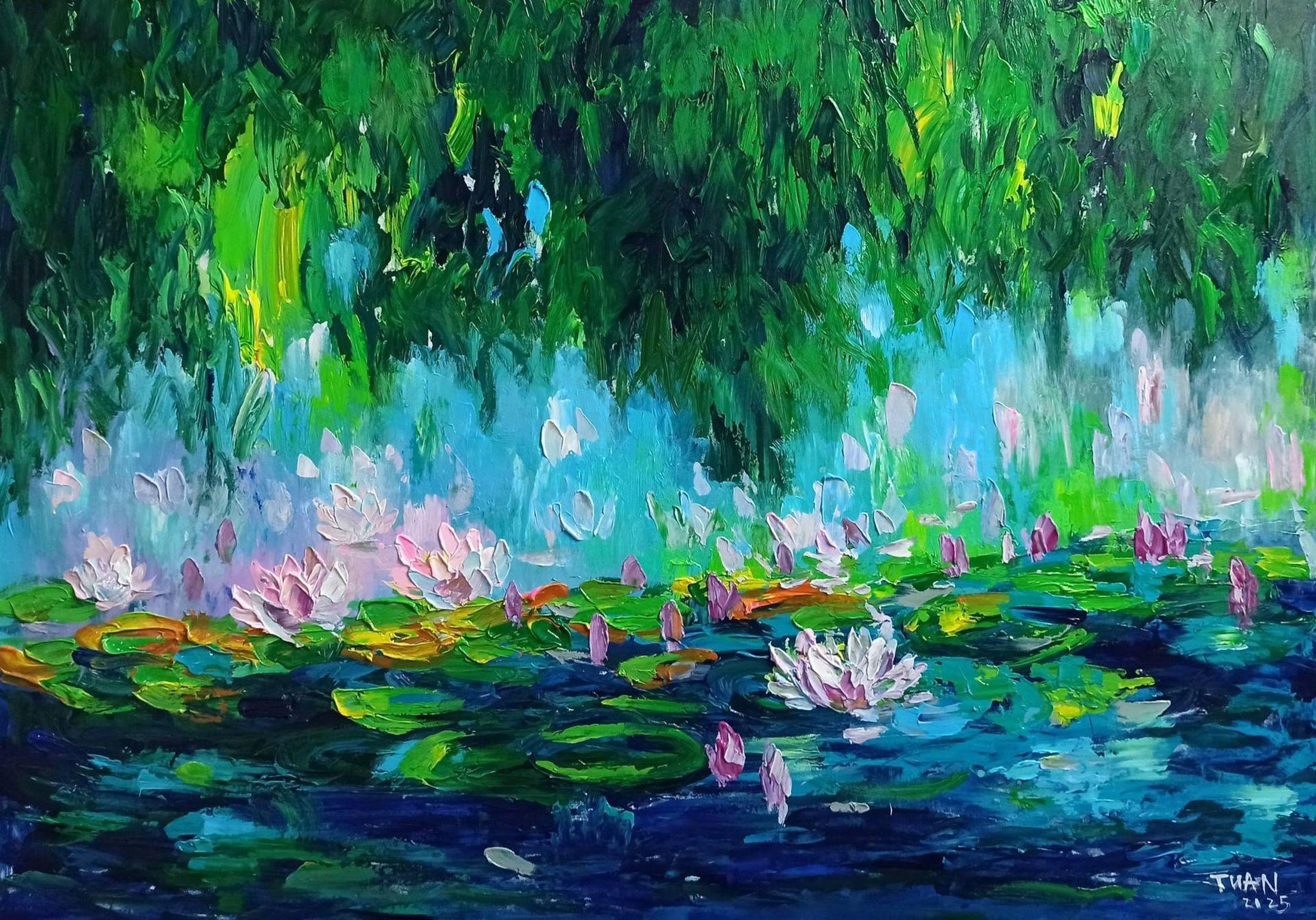 Green Day, Painting, Acrylic on Canvas