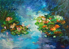 Under the Summer Light, Painting, Acrylic on Canvas