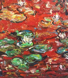 Sommerlicht, Gemälde, Acryl auf Leinwand