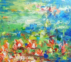 Summer light, Painting, Acrylic on Canvas