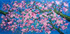 La radiosa bellezza della primavera, dipinto, acrilico su tela