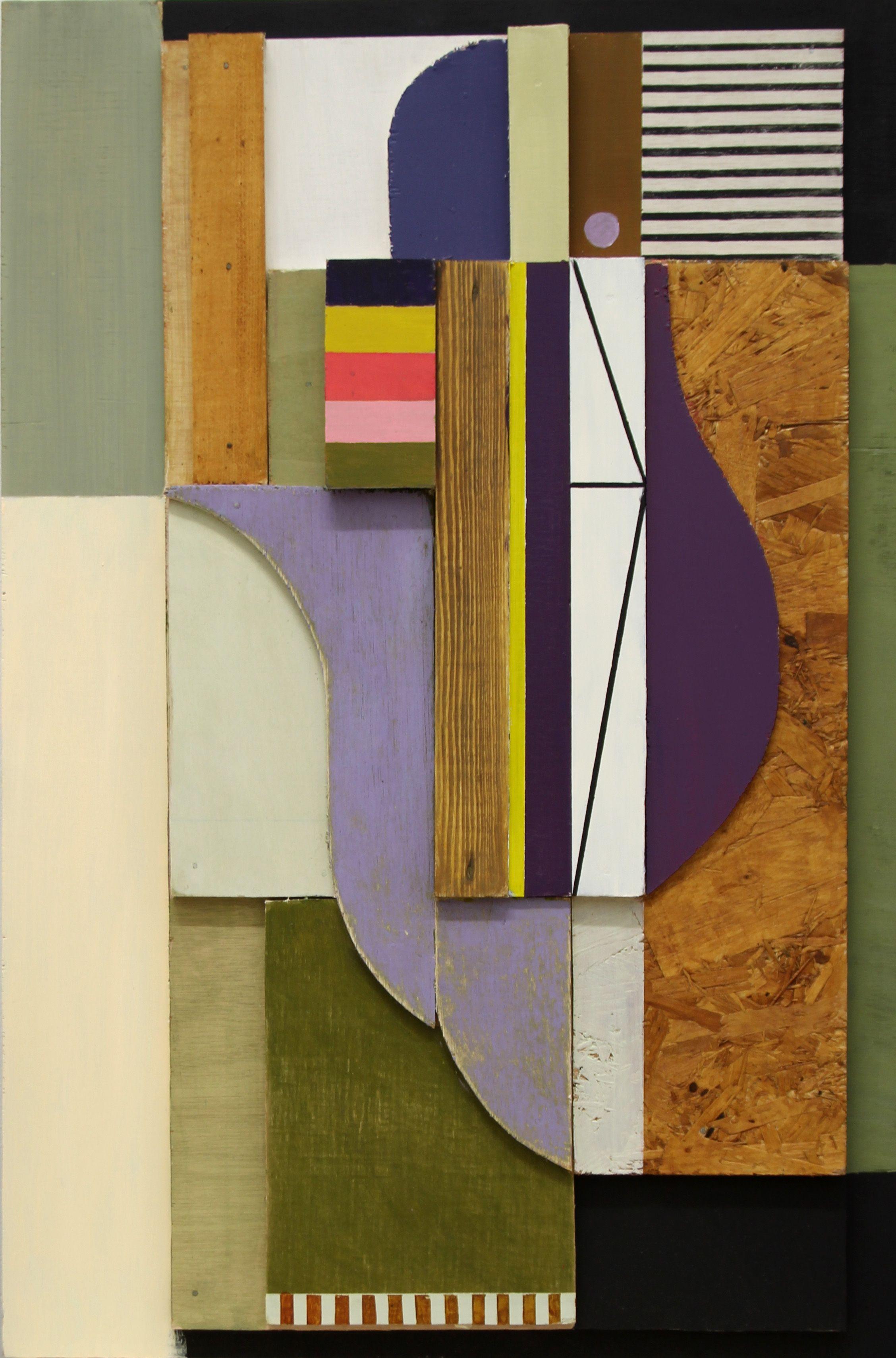 Schalter, Malerei, Acryl auf Holztafel