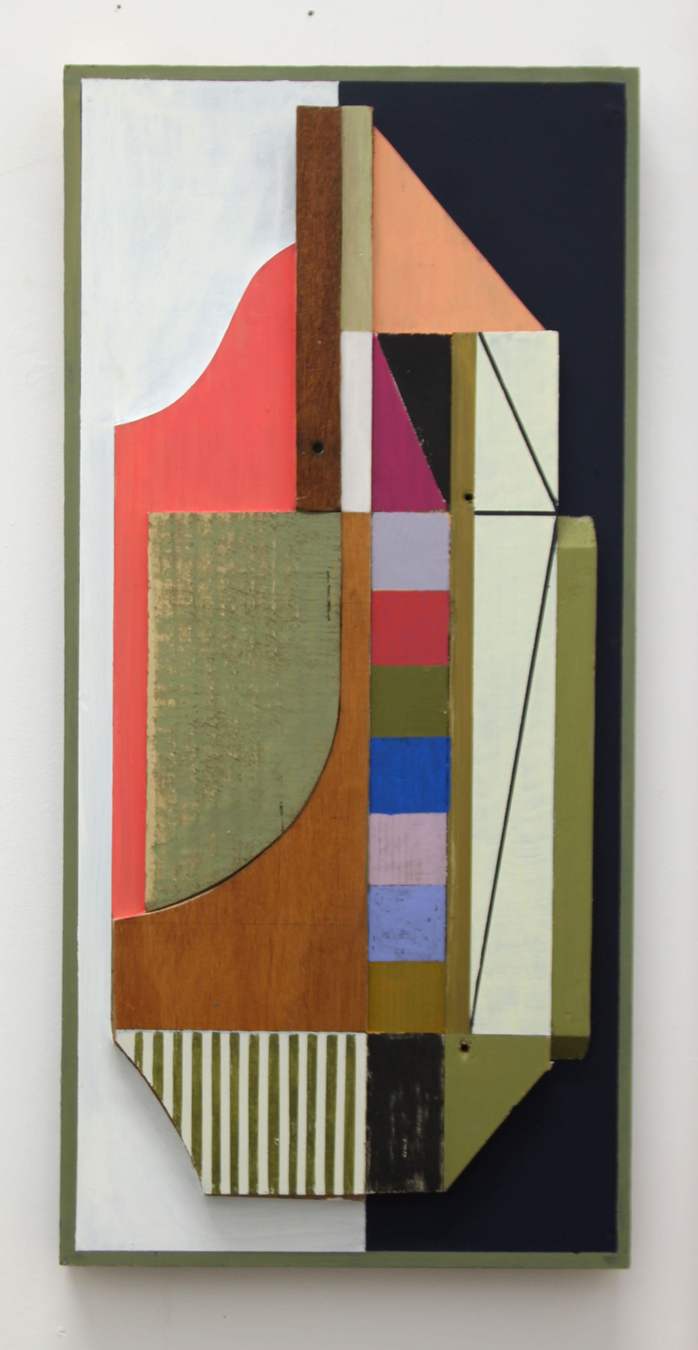 Querformat, Malerei, Acryl auf Holztafel